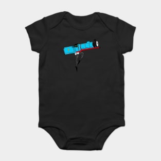 Gordon the Sexy Engine - fishnet Baby Bodysuit